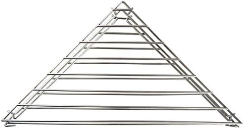 Winnerwell Grate for M Flat Firepit, 2-Piece 304 Stainless Steel Triangular Fire Pit Grill Grate, Cooking Platform for Camping Fire Pit, Outdoor Cooking, Grilling and Cookware - Image 2