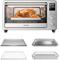 TOSHIBA ChefFry Air Fryer Toaster Oven Combo, 26.4-Quart, Stainless Steel by ToshibaKitchen