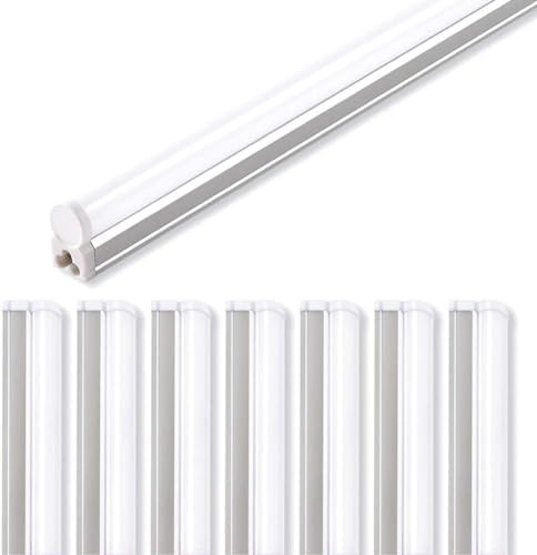 Barrina LED T5 Shop Light 4FT, 2200lm, 4000K Cool White, 20W, 8 Packs by Barrina