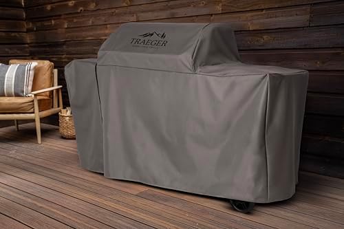 Traeger Grills BAC776 Full-Length All Weather Grill Cover Accessory - Woodridge Pro and Woodridge Elite - Image 2