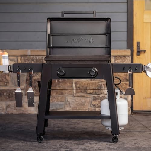 Traeger Irontop 2-Burner Griddle, 504 Sq In, Even Heat, Wind Guards - Image 5