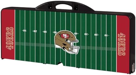 Picnic TIME NFL Football Field Folding Picnic Table, Camping Table, Outdoor Table with Umbrella Hole - Image 5