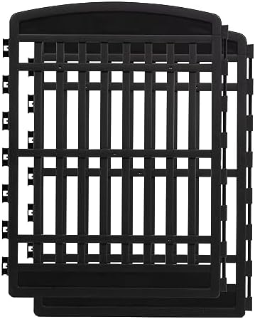 IRIS USA Playpen Panels, Extension Set, Black by IRISUSA