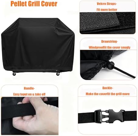 Grill Cover for Camp Chef Pro WiFi 24 Pellet Grill - Image 5