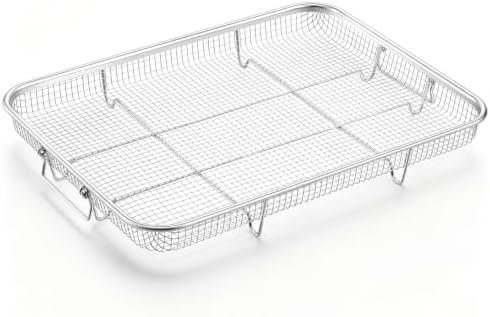 TeamFar 15.4 Inch Air Fryer Basket for Oven, Air Fryer Rack, 1 Piece by TeamFar