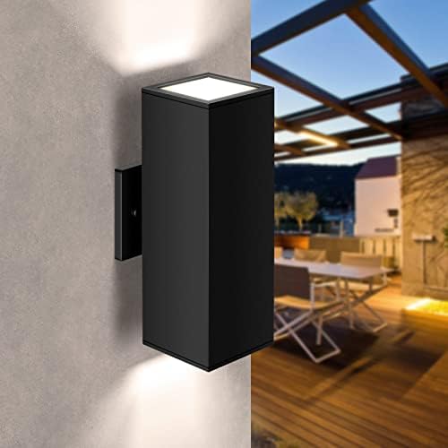 2-Pack Exterior Wall Light Fixtures, Up Down Outdoor Waterproof - Image 6