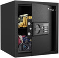 Bonsaii Security Safe Box With Keypad Lock 1.2 Cu.Ft for Cash Jewelry Home by bonsaii