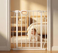 23.8-28.3 Inch Wide Small Narrow Baby Gate for Stairs by HOOOEN