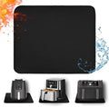 Heat Resistant Mats for Air Fryer on Countertop, 18 x 15in, Black by Amerbro