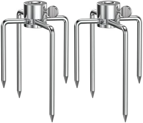 onlyfire 6004 Grill Rotisserie Spit Meat Forks, 1 Pair by onlyfire