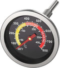 2-3/8" Large Dial Grill Thermometer,50-800°F Temperature Gauge for BBQ Oven by Alloxity