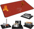 Heat Resistant Mats for Countertop and Grill Table, Fireproof Grill Mats for Outdoor Grill, Under Griddle BBQ Mat, Portable Charcoal Grill, Air Fryer, Gas Grill,Red,15 x 18 inch by Unknown