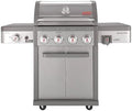 Coleman Revolution 4-Burner Gas Grill with Side Burner, Convertible Propane to Natural Gas, 50,000 + 13,000 BTU, 650 sq in, Outdoor BBQ Grill by Unknown