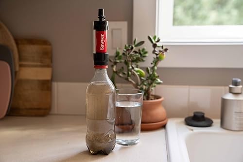Sawyer Products SP1204 Mini Water Filtration System, Filter and Cleaning Plunger only, 4-Pack, Red - Image 6
