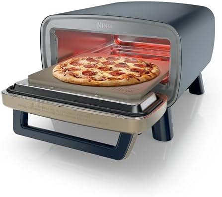 Ninja Artisan™ 5-in-1 Portable Electric Pizza Oven, Blue & Gold, MO201BL1 - Image 2