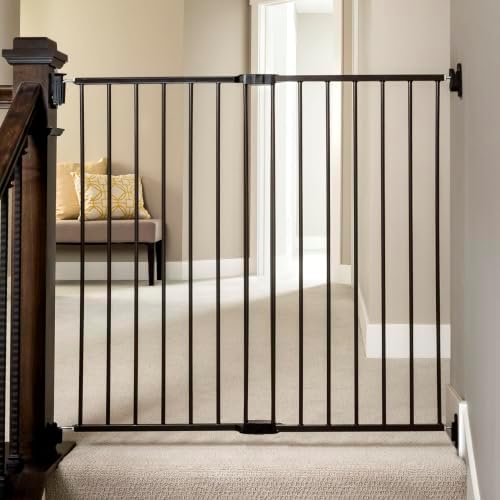 Regalo Safety 36" Extra Tall Baby Gate for Top of Stairs & Dooways by Regalo