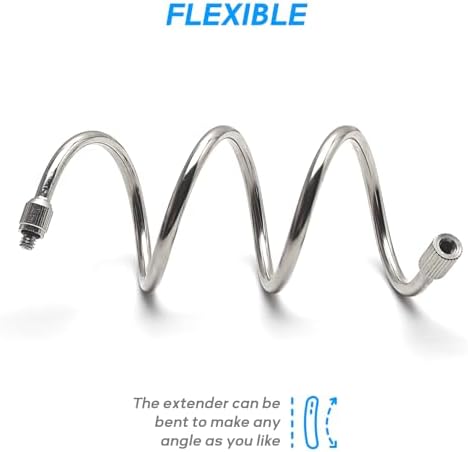 10Pack 19.5Inch Flexible Nozzle Extension Brass Mist Rod for Misting System - Image 3