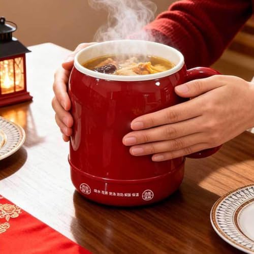 Portable Cooking Pot, 6-in-1 800ml Ergonomic Handle with Non-Stick Touch - Image 7