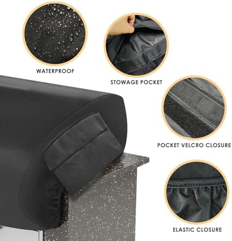Built-in Grill Cover for Blaze 32 Inch 4-Burner Gas Grill - Image 3