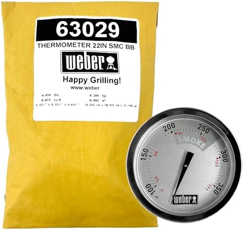Weber 63029 Temperature Gauge for 22.5" Smokey Mountain Cooker by Unknown