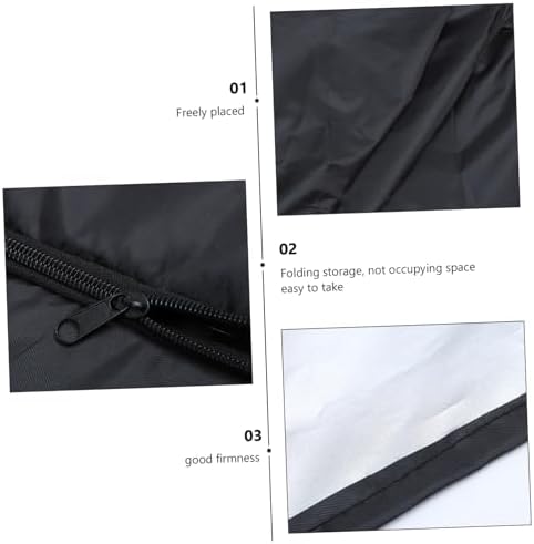 Oxford Cloth Firewood Rack Cover with Heavy Duty Straps - Image 6