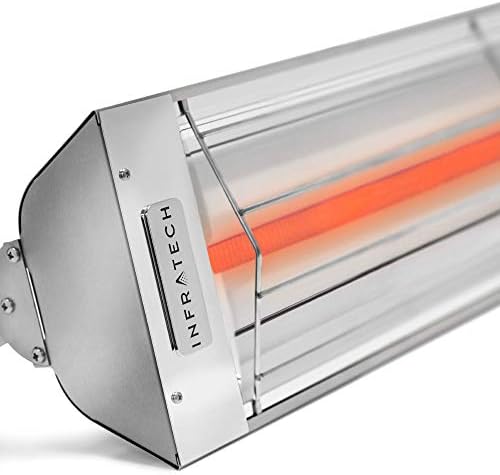Infratech 33" W Series 1500 Watt Single Element Stainless Steel Electric Patio Heater, silver, (W1512SS) - Image 3