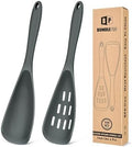BUNDLEPRO Silicone Cooking Spoons for Nonstick Cookware, One-Piece, 2 Pack by BUNDLEPRO
