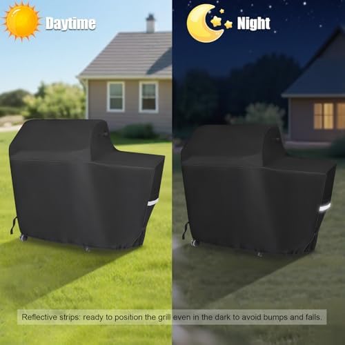 Grill Cover for Traeger Woodridge Electric Wood Pellet Smoker Grill - Image 5