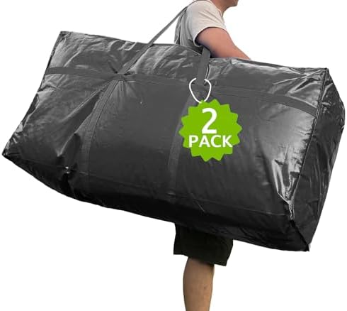 66 Gallon Extra Large Storage Bags, Huge Moving Bags Heavy Duty with Zipper by MKOKYD