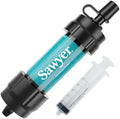 Sawyer Products SP340 Mini Water Filtration System, Filter and Cleaning Plunger only, Single, Teal by SawyerProducts