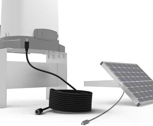 Blütezeit Solar Gate Opener Expansion Kit – 7FT DC Link Harness for ME-GO-600 Motor with Solar Controller Integration by Bl%C3%BCtezeitGateSystems