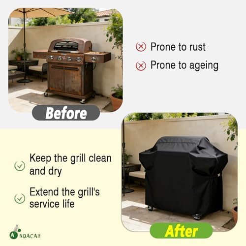 Grill Cover 57" for Cuisinart Propel + 4-Burner 3-in-1 Gas Grill - Image 5