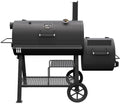 Oklahoma Joe's Highland Offset Reverse Flow Offset Charcoal Smoker and Grill With 1093 sq. in. Cooking Area in Black by OklahomaJoes%C2%AE