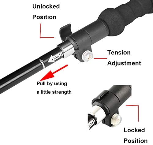 A ALAFEN 7075 Aluminum Collapsible Ultralight Trekking Pole - Image 5