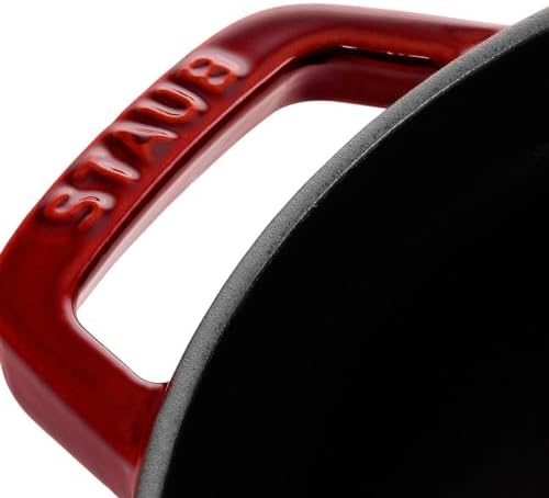 Staub Cast Iron 2.75-qt Round Cocotte - Grenadine, Made in France - Image 2