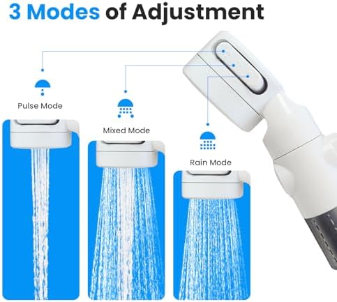 Ann Katy Portable Camping Shower Pump,Rechargeable Electric Outdoor Shower - Image 5