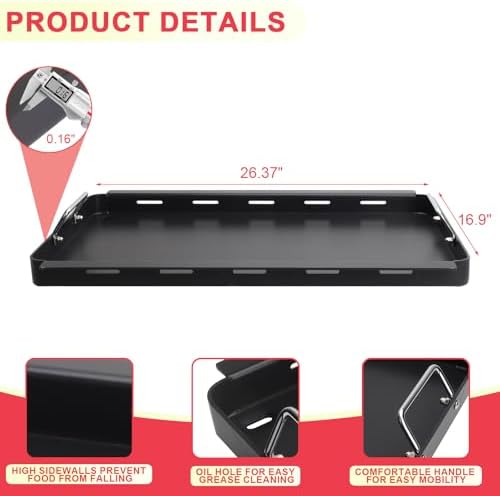 Full-Size Griddle Inserts for Charbroil Commercial Tru Infrared Gas Grills - Image 6