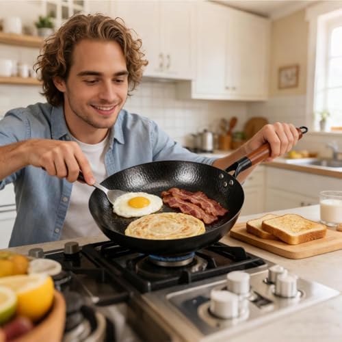 Non Stick Skillets Saute Cooking Cookware - Image 3