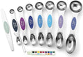 Spring Chef Stainless Steel 8 Magnetic Measuring Spoons Set, Winter Frost by SpringChef