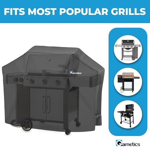 Grill Cover for Outdoor Grill, BBQ Grill Covers for Outside, Grill Cover 58 Inch, BBQ Covers Waterproof Heavy Duty Waterproof, Small to Large Durable and Convenient Universal Grill Covers - Image 5