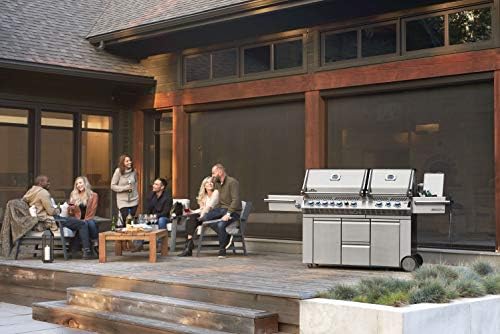 Napoleon PRO825RSBINSS-3 Prestige PRO 825 RSBI Natural Gas Grill, sq.in. + Infrared Rear & Bottom Range Burner, Stainless Steel - Image 6