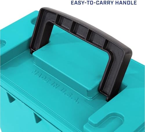 Sheffield 12633 Ammo Box Made in USA Stackable Lockable Ammo Storage Box, Standard Single (Pack of 6) - Image 7