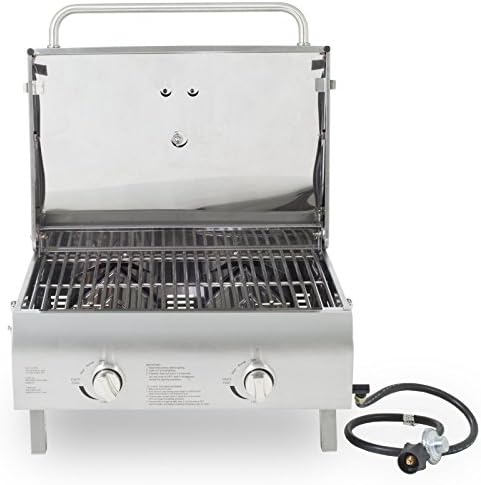 Pit Boss Grills 75275 Stainless Steel Two-Burner Portable Grill - Image 6