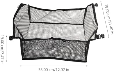 VANZACK Foldable Outdoor Camping Table Under-Table Mesh Storage Net Black - Image 3