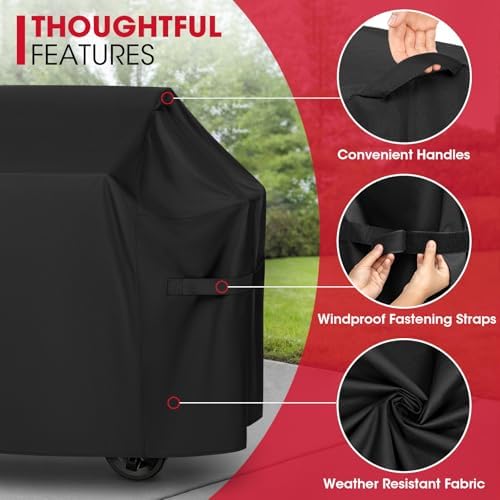 Unicook Grill Cover for Outdoor Grill 48 Inch, Heavy Duty Waterproof - Image 6