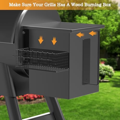 1 Pack Magnetic Storage Bin and Paper Towel Holder for Traeger Smoker Grill - Image 3