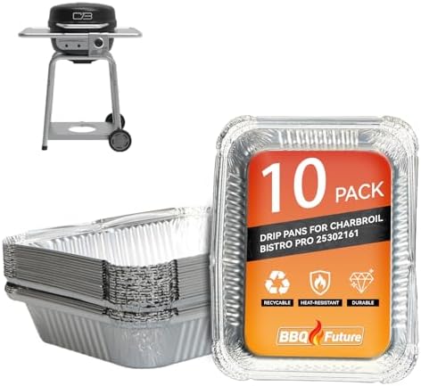 Grill Drip Pans for Charbroil Bistro Pro 25302161 25302145 25302146 Grill by BBQFuture