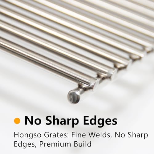 Hongso SUS304 Grill Grates 17.5 in for Weber Spirit 200 E210 (Front Control - Image 6