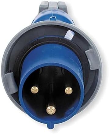 Hubbell HBL330P6W Pin and Sleeve IEC Plug, 2 Pole, 3 Wire, 30 amp, 250V, Watertight by Hubbell+Lighting