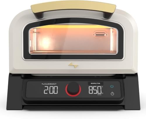 Current® Model P+ Smart Electric Pizza Oven, 12-Inch, Sand by Current